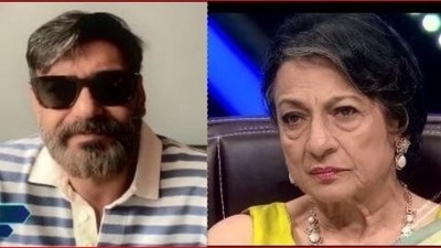 Ajay Devgn shares special message for Tanuja, appreciates her for bringing up her daughters well.