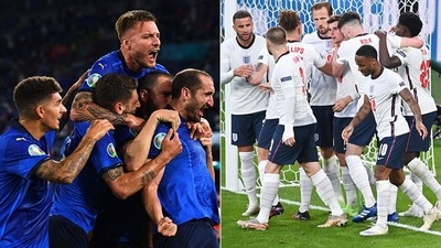 Italy and England will square off for the big prize. (Getty Images) Italy and England will square off for the big prize. (Getty Images)