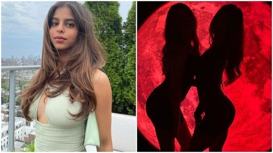 Suhana Khan is hopping from one party to another.