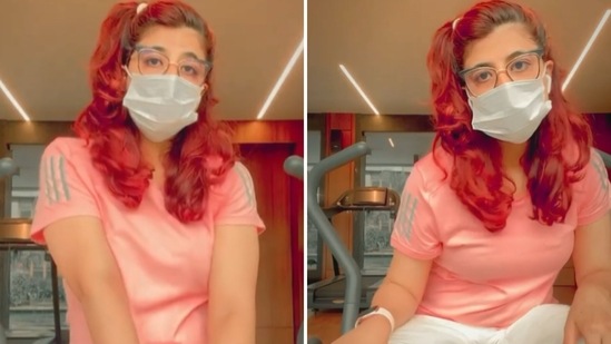Tahira Kashyap shared a video from the gym. Tahira Kashyap shared a video from the gym.
