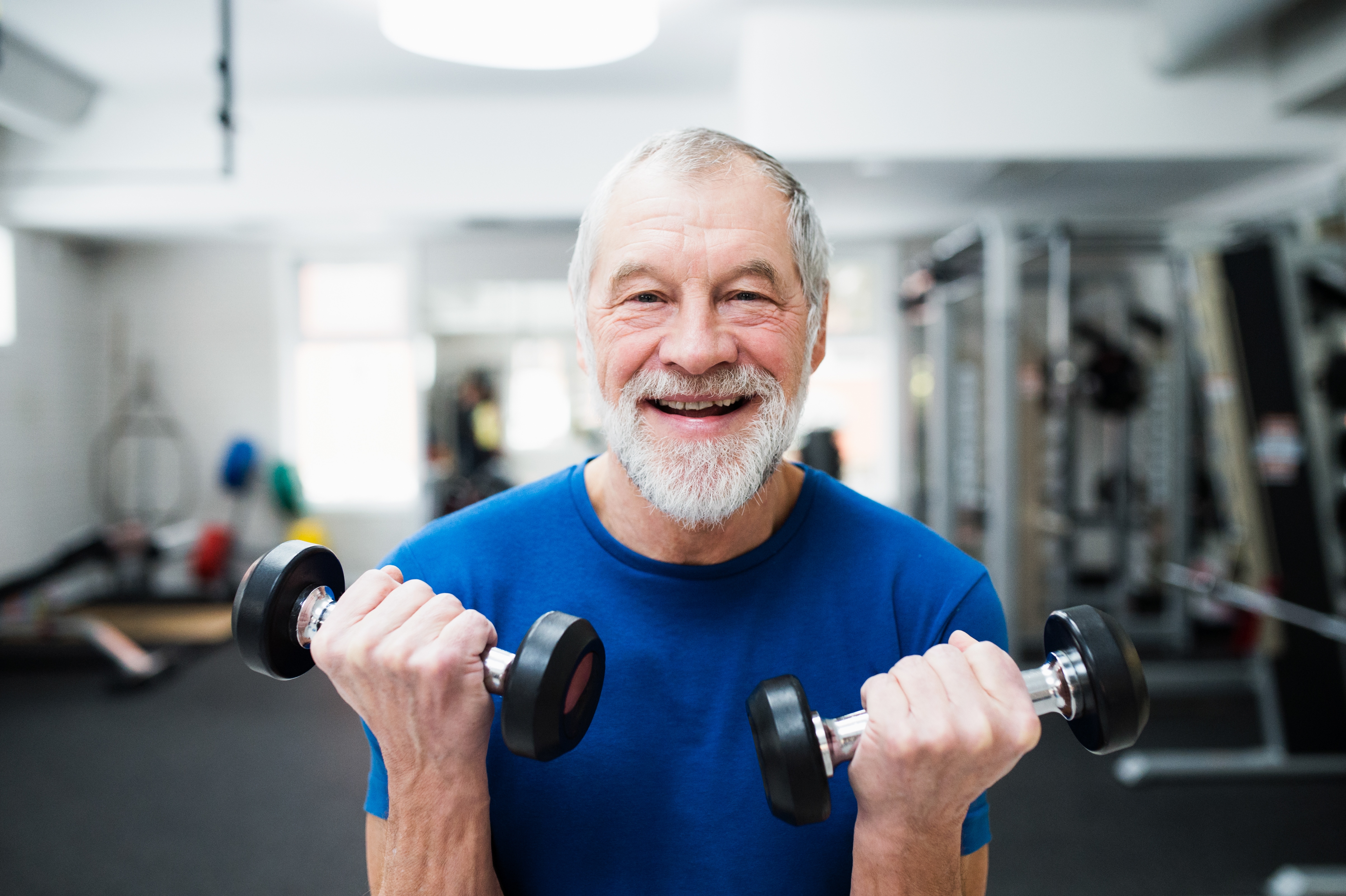 Use weights that you can lift in the five to 10 repetition range (Shutterstock)