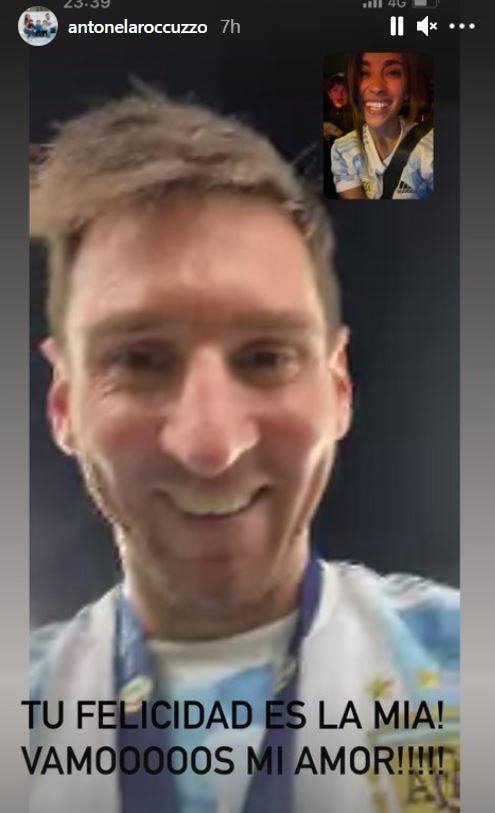 Messi shares winning moments with family over a video call after defeating  Brazil in Copa America final: WATCH | Football News - Hindustan Times