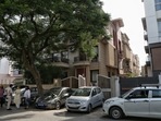The victim was murdered in her flat on July 6. (Photo by Sanchit Khanna/ Hindustan Times) The victim was murdered in her flat on July 6. (Photo by Sanchit Khanna/ Hindustan Times)