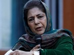 File photo of PDP chief Mehbooba Mufti.(HT File Photo) File photo of PDP chief Mehbooba Mufti.(HT File Photo)