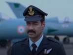 Ajay Devgn in a still from the Bhuj: The Pride of India trailer.