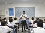 On July 5, the Delhi Commission for Protection of Child Rights (DCPCR) also issued a notice to the school asking them to give the students free books and writing material.(Sanchit Khanna/HT file for representation) On July 5, the Delhi Commission for Protection of Child Rights (DCPCR) also issued a notice to the school asking them to give the students free books and writing material.(Sanchit Khanna/HT file for representation)