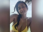 Ileana D'Cruz is vacationing at an undisclosed location.