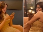 Janhvi Kapoor shot for an episode of Social Media Star on Sunday. Janhvi Kapoor shot for an episode of Social Media Star on Sunday.