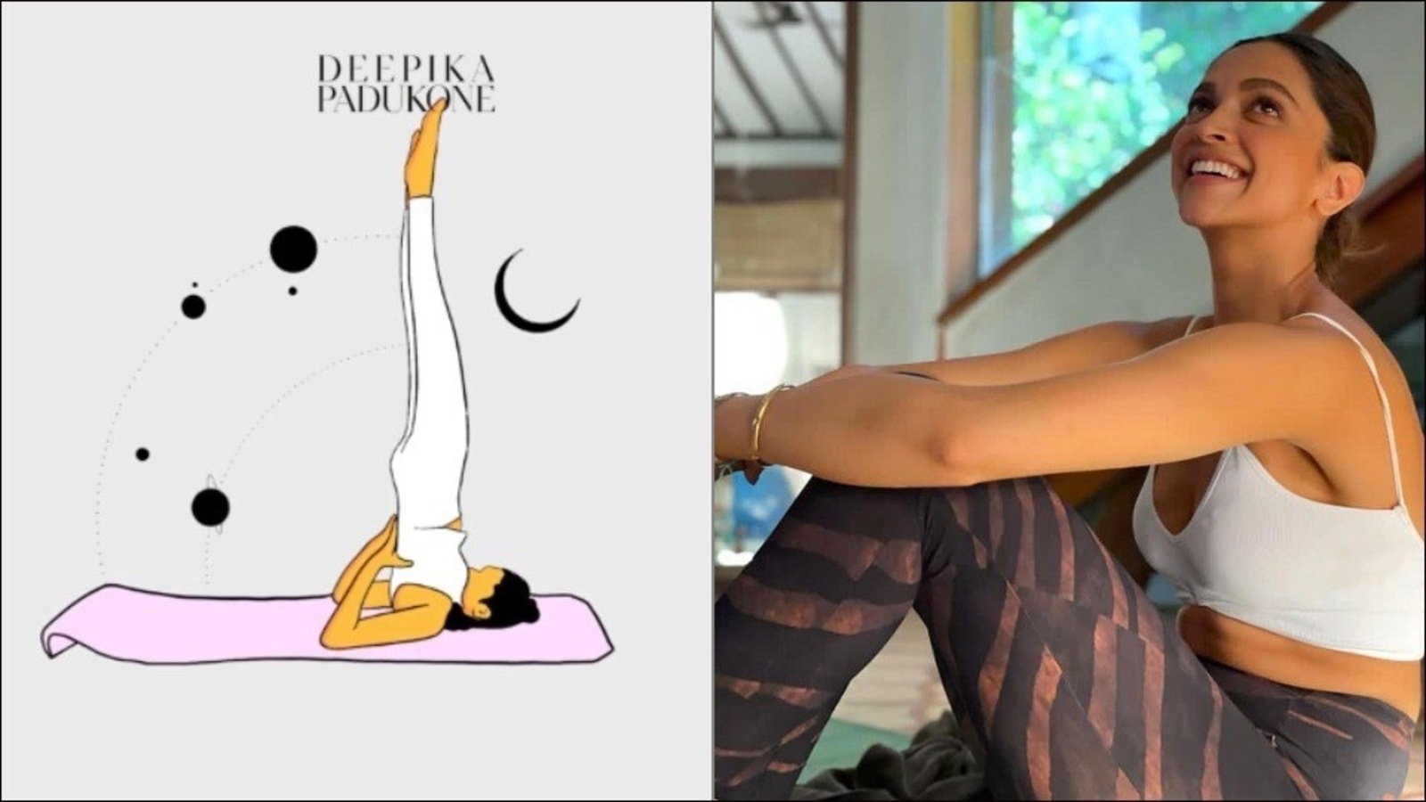 Deepika Padukone adidas Yoga Make Space Spring 2022 Campaign