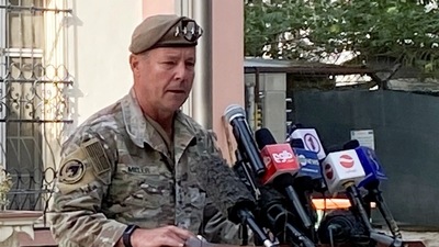 US General Austin Miller relinquishes command during the final phase of America's withdrawal from the war in Afghanistan. (Reuters)