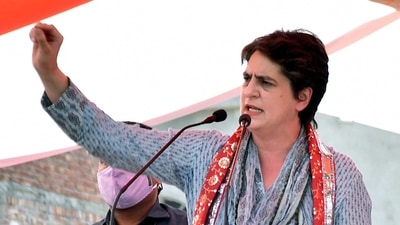 File photo of Congress leader Priyanka Gandhi Vadra. (ANI) File photo of Congress leader Priyanka Gandhi Vadra. (ANI)