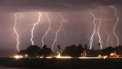 74 dead in lightning strikes in UP, Rajasthan and MP on Sunday night 74 dead in lightning strikes in UP, Rajasthan and MP on Sunday night