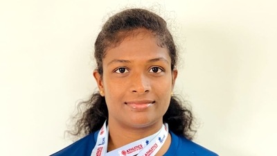 Orphaned at 5, sprinter Revathi Veeramani gears up to live the Olympic dream. (TWITTER/FILE) Orphaned at 5, sprinter Revathi Veeramani gears up to live the Olympic dream. (TWITTER/FILE)