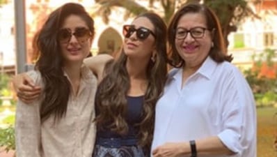 Kareena Kapoor talked about growing up with Karisma Kapoor.