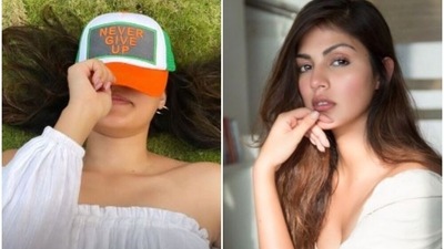 Rhea Chakraborty has been putting up thoughtful posts for a while now. Rhea Chakraborty has been putting up thoughtful posts for a while now.