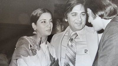 Sunil Dutt introduced Shabana Azmi to Sanjay Dutt.