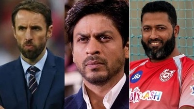 asim Jaffer compares England Coach Gareth Southgate with Chak De India’s Kabir Khan after Euro 2020 final loss. (HT Collage)