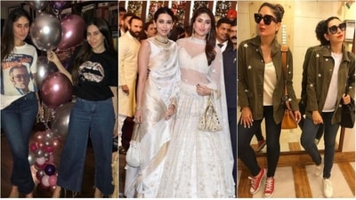 They are undoubtedly the most adorable sibling of Bollywood who has always got each others back. The Kapoor sisters can carry any outfit with poise and elegance that not many can. Here are six times the Bebo and Lolo sisters made jaws drop with their stylish outfits. (Instagram/@therealkarismakapoor) They are undoubtedly the most adorable sibling of Bollywood who has always got each others back. The Kapoor sisters can carry any outfit with poise and elegance that not many can. Here are six times the Bebo and Lolo sisters made jaws drop with their stylish outfits. (Instagram/@therealkarismakapoor)