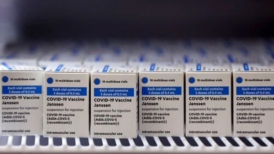 Boxes of Corona vaccine from the US pharmaceutical company Johnson and Johnson storages.(AP file photo)