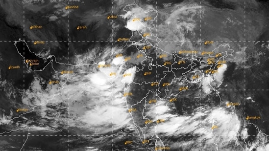 Though the rain has covered most parts of north India, Delhi still awaits the arrival of southwest monsoon.(Courtesy: mausam.imd.gov.in)