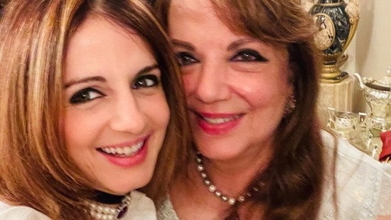 Sussanne Khan wishes her mother Zarine Khan on her birthday.