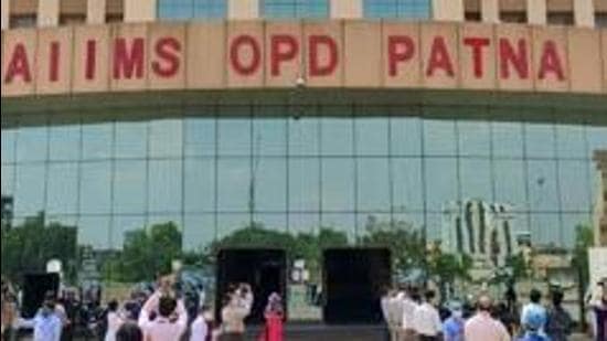 All India Institute of Medical Sciences (AIIMS)-Patna, is a designated centre of excellence (CoE) for treatment of Covid-19. (HT Photo) All India Institute of Medical Sciences (AIIMS)-Patna, is a designated centre of excellence (CoE) for treatment of Covid-19. (HT Photo)