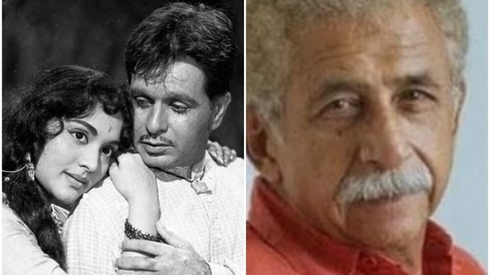 Naseeruddin Shah and Dilip Kumar worked together in the film Karma. 