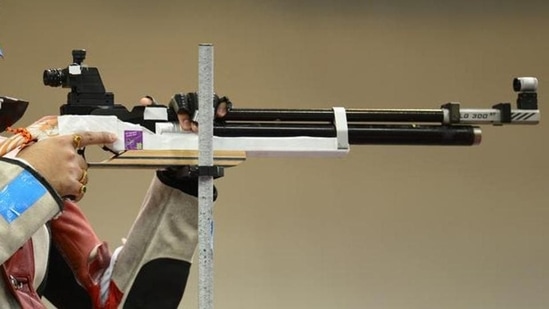 File image of an athlete during shooting World Cup.(Getty Images) File image of an athlete during shooting World Cup.(Getty Images)