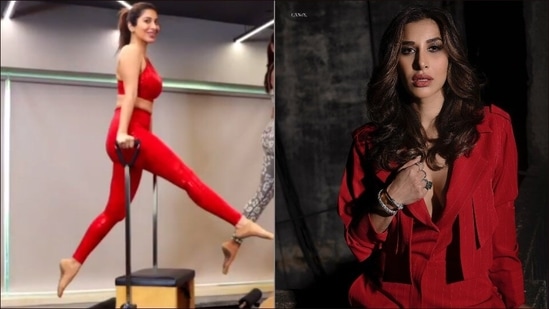 Sophie Choudry’s ‘flawless Pilates moves’ are the perfect Monday motivation(Instagram/yasminkarachiwala/sophiechoudry)