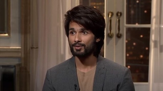 Shahid Kapoor on Koffee with Karan. 