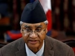 Sher Bahadur Deuba. (REUTERS)(HT_PRINT) Sher Bahadur Deuba. (REUTERS)(HT_PRINT)