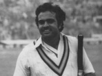 A portrait of cricketer Yashpal Sharma dated October 5, 1987. Sharma died of a heart attack on Tuesday, July 13, 2021. He was aged 66. (HT Archive) A portrait of cricketer Yashpal Sharma dated October 5, 1987. Sharma died of a heart attack on Tuesday, July 13, 2021. He was aged 66. (HT Archive)