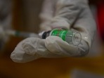 A medical staff prepares a jab of the Covishield, AstraZeneca-Oxford's Covid-19 coronavirus vaccine. 