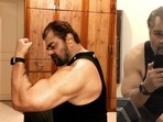 Sharat Saxena, who recently starred in Sherni, shared post-workout picture. Sharat Saxena, who recently starred in Sherni, shared post-workout picture.