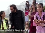 Anushka Sen and Rohit Shetty in the new promo of Khatron Ke Khiladi 11. Anushka Sen and Rohit Shetty in the new promo of Khatron Ke Khiladi 11.