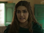 Kriti Sanon in a still from the Mimi trailer.