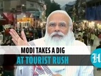 PM Modi's warning to tourists without masks at hill stations PM Modi's warning to tourists without masks at hill stations