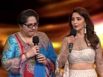 Shagufta Ali visited Dance Deewane recently.