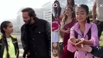 Anushka Sen and Rohit Shetty in the new promo of Khatron Ke Khiladi 11. Anushka Sen and Rohit Shetty in the new promo of Khatron Ke Khiladi 11.