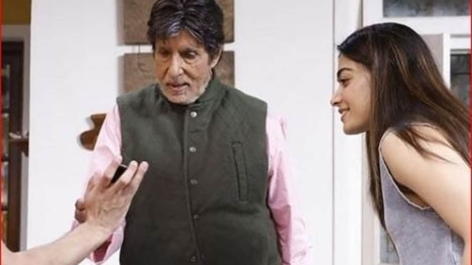 Amitabh Bachchan's first look from Goodbye leaked online, Rashmika ...