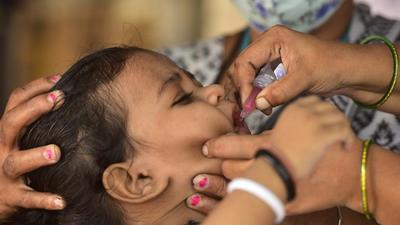 As per the district health office, Pune district has 173,338 children to be vaccinated in 2021-22, which is 14,445 to be vaccinated monthly. (Anshuman Poyrekar/HT PHOTO)