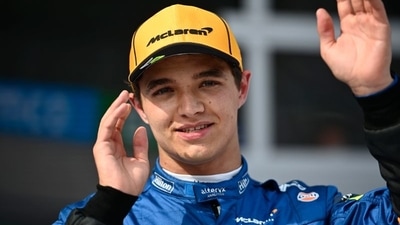 McLaren's Lando Norris: File photo (Pool via REUTERS)