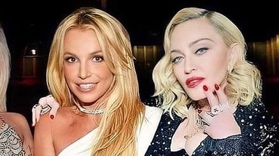 Britney Spears and Madonna (Instagram) Britney Spears and Madonna (Instagram)