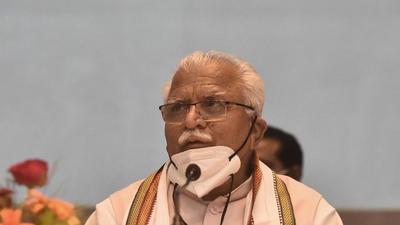 Khattar was in Gurugram on Tuesday. (Vipin Kumar/HT PHOTO) Khattar was in Gurugram on Tuesday. (Vipin Kumar/HT PHOTO)