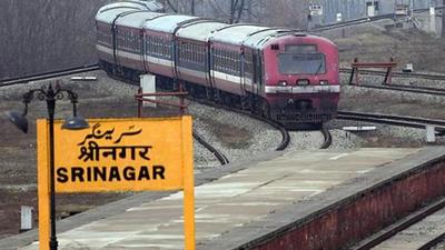 In Kashmir, railways used to run with high occupancy with up to 40,000 passengers daily in Summers. (HT Photo) In Kashmir, railways used to run with high occupancy with up to 40,000 passengers daily in Summers. (HT Photo)