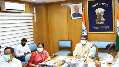 Dharmendra Pradhan reviews digital initiatives of education ministry