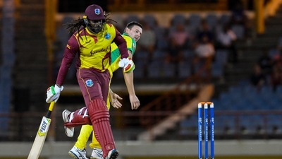 West Indies beat Australia by 6 wickets in the 3rd T20I (Twitter / ICC)