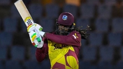 Chris Gayle becomes the first cricketer to score 14000 runs in T20 cricket. (Twitter)