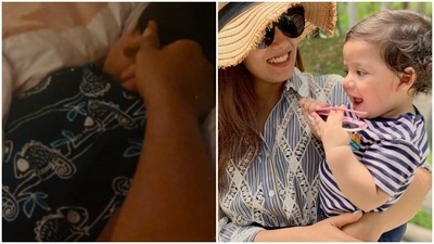 Shahid Kapoor and Mira Rajput are parents to two children--Misha and Zain. Shahid Kapoor and Mira Rajput are parents to two children--Misha and Zain.