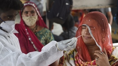 As of the week ending July 13, 2021, as many as 73 districts are reporting over 100 new cases daily, the health ministry said. (PTI) As of the week ending July 13, 2021, as many as 73 districts are reporting over 100 new cases daily, the health ministry said. (PTI)